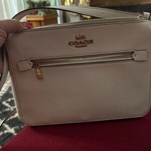 Coach Beige Crossbody Bag